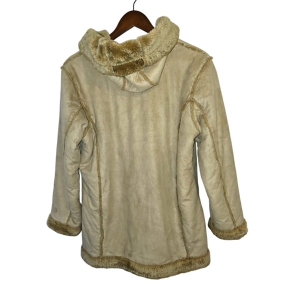 Cherokee Y2K Pennylane Shearling Vintage XL Coat Jacket Afghan - Picture 7 of 7